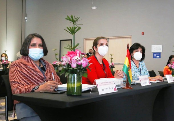 El TSE participa de la IV Conferencia de la Asociación de Magistradas Electorales de las Américas en Colombia