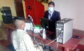 Serecí en Uyuni visita Regimiento Loa para brindar a los conscriptos servicios de saneamiento, certificación y empadronamiento