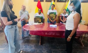 Pando: el TSE posesiona a un nuevo Oficial de Registro Civil en el municipio de Puerto Rico