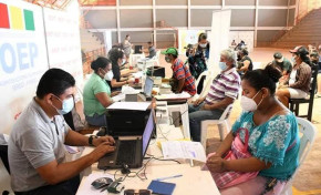 Serecí Pando: vecinos del barrio 1ro de Mayo se benefician con una campaña saneamiento documental y certificados de nacimiento