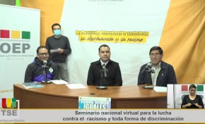 El TSE realiza un taller virtual de sensibilización para luchar contra el racismo y la discriminación