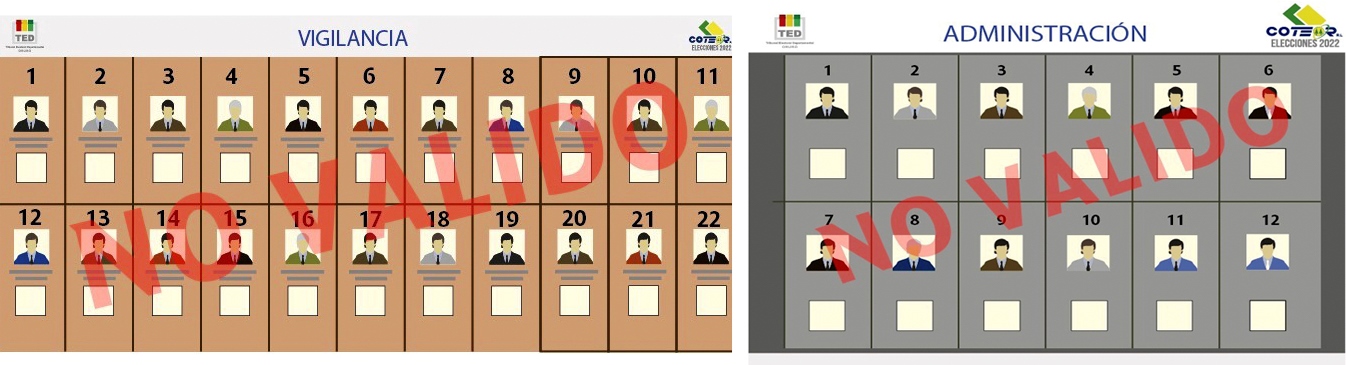 PAPELETAS DE SUFRAGIO ok