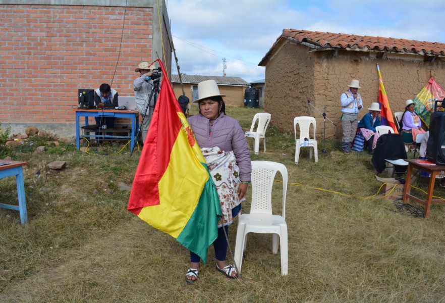 PRECANDIDATA DE SANTIAGO RAQAYPAMPA