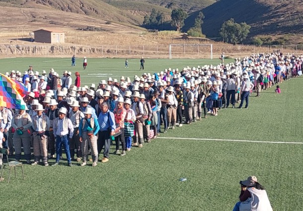 Raqaypampa elige a sus candidatos al Gobierno Indígena mediante normas y procedimientos propios