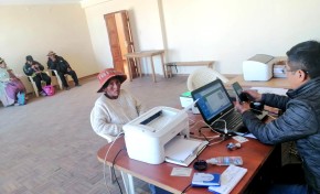 Serecí La Paz: Campaña de Saneamiento y registro de partidas en el municipio de Santiago de Machaca