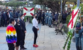 Vocales del Órgano Electoral participan en actos oficiales por los 213 años de la Revolución de Chuquisaca