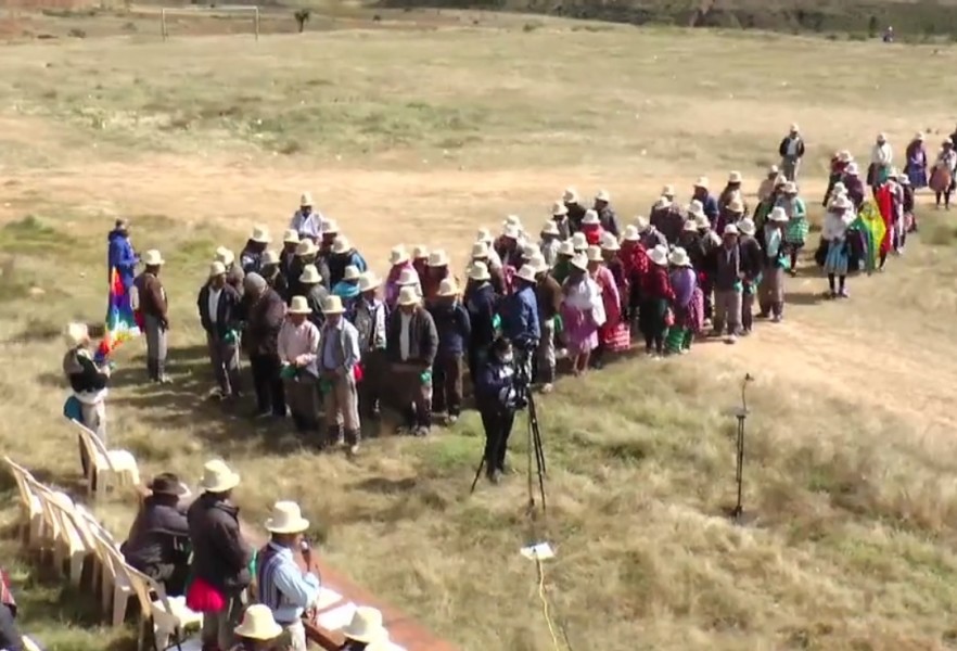 VOTACION DE CANDIDATOS SUBCENRAL SANTIAGO RAQAYPAMPA