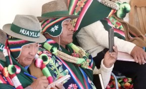 El TED Oruro socializa la democracia intercultural en Santiago de Huayllamarca