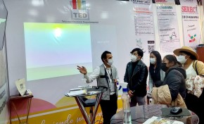 El TED Cochabamba y Serecí ofrecen servicios e información a los visitantes de la FIC 2022