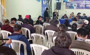 TED Chuquisaca: el TSE capacita a organizaciones políticas sobre el Reglamento de Fiscalización