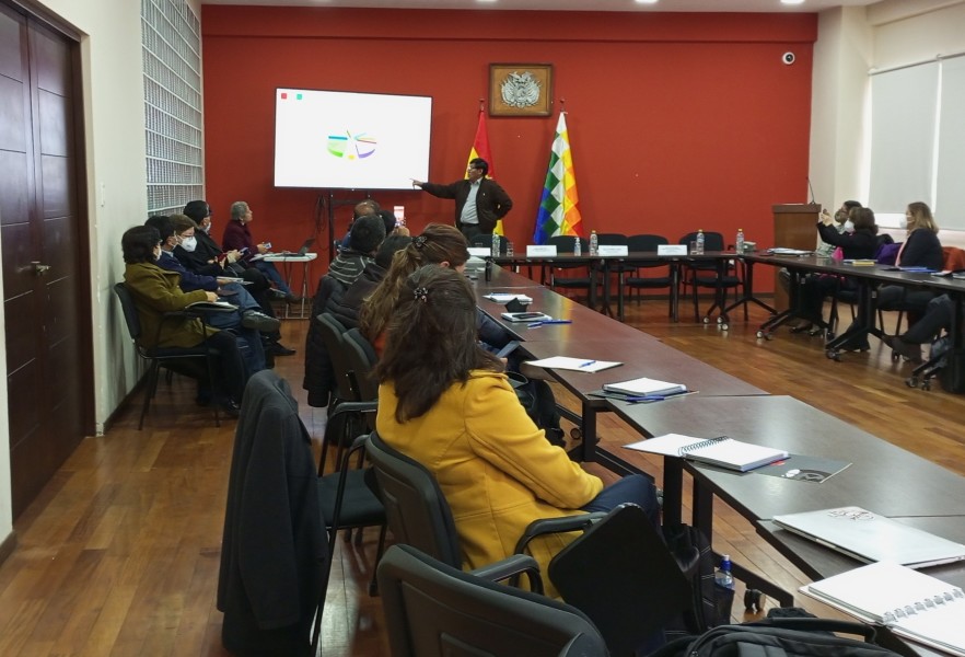 Dir. Sifde VV en taller Rectores y vice U Priv