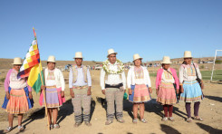 Raqaypampa elige a una mujer y a un varón para dirigir su autogobierno