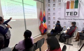 El TED Potosí capacita a organizaciones de la sociedad civil para la supervisión a sus procesos electorales