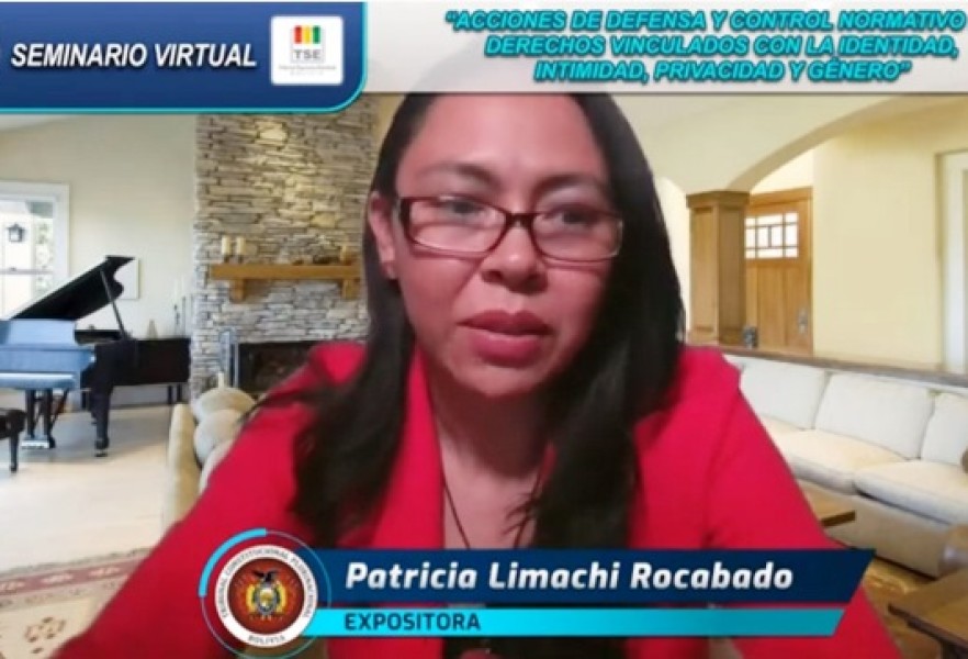 Patricia LR expositora