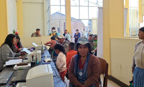 Serecí La Paz: habitantes de Coripata y Chulumani se benefician con una campaña registral