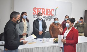 TSE y Serecí posesionan a la nueva Oficial de Registro Civil de El Carmen Núcleo 53, tras 19 años de ausencia