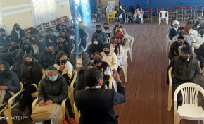 Serecí Potosí capacita a personal de salud de Llallagua en temáticas y trámites registrales