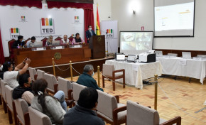 El TED Tarija proclama los resultados finales de las elecciones de Cosett 2022