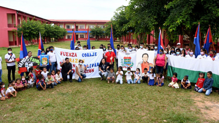 Foto de archivo olimpiadas pando