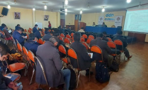 El TED Potosí socializa convocatoria de las Olimpiadas de la Democracia Intercultural con los directores distritales de Educación