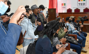 El TED Tarija intensifica socialización de la convocatoria a las Olimpiadas de la Democracia Intercultural 2022