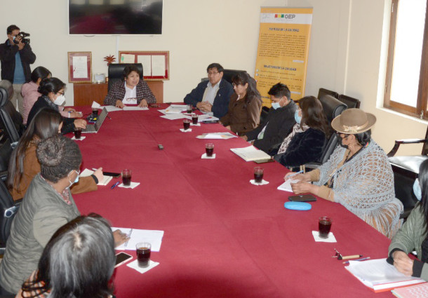 En el TSE se lleva a cabo la cuarta reunión de coordinación de los interórganos para tratar procesos educativos de prevención contra el acoso y violencia política hacia las mujeres