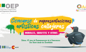 El plazo de inscripción y presentación de propuestas para el concurso de murales, grafitis y otros se amplió hasta el 19 de octubre