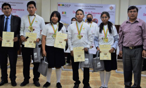 La unidad educativa Eusebio Tudela I representará a Cochabamba en las Olimpiadas de la Democracia Intercultural 2022