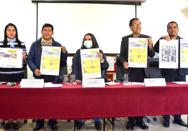 El TSE y la UMSS lanzan el Diplomado sobre el Estado Plurinacional y Democracias