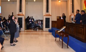 Con la posesión de dos vocales se completa la Sala Plena del TSE