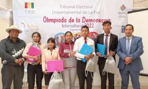 Cuatro estudiantes de Caranavi representarán a La Paz en la semifinal de las Olimpiadas 2022