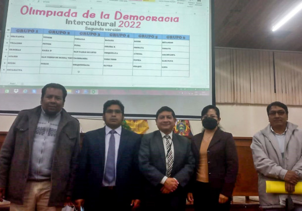 Más de 30 equipos competirán este viernes en la final departamental de Potosí en las Olimpiadas de la Democracia Intercultural