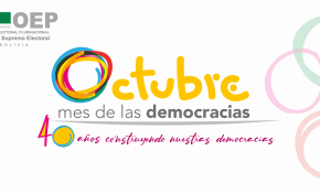 El TSE celebra los 40 años de recuperación de la democracia con ferias, reconocimientos, diálogos y concursos