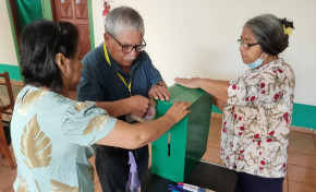 TED BENI SUPERVISA LA INAUGURACIÓN DE LA JORNADA ELECTORAL EN LA COOPERATIVA DE TELECOMUNICACIONES RIBERALTA