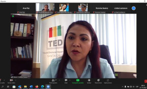 TED SANTA CRUZ: PROMUEVE EL CURSO DE FORMACIÓN SOBRE LA PARTICIPACIÓN POLÍTICA DE LAS MUJERES EN LAS AGRUPACIONES CIUDADANAS