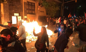 SENTENCIAN A IMPUTADO POR DESTROZOS Y QUEMA DE LA INFRAESTRUCTURA DEL TED TARIJA