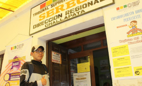 EL SERECÍ ORURO INSCRIBIRÁ A LOS JÓVENES DE 18 AÑOS EN EL PADRÓN ELECTORAL BIOMÉTRICO TAMBIÉN LOS SÁBADOS MEDIA JORNADA
