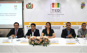SANTA CRUZ: TED Y SERECÍ PRESENTAN A LA CIUDADANÍA EL INFORME DE LABORES Y RENDICIÓN DE CUENTAS DE LA GESTIÓN 2022