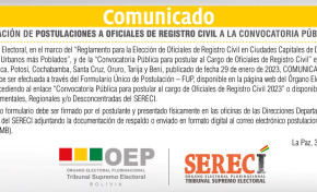 COMUNICADO