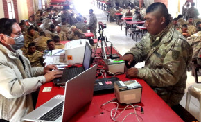 Brigadas del Serecí se trasladan a centros militares para registrar conscriptos en el empadronamiento permanente