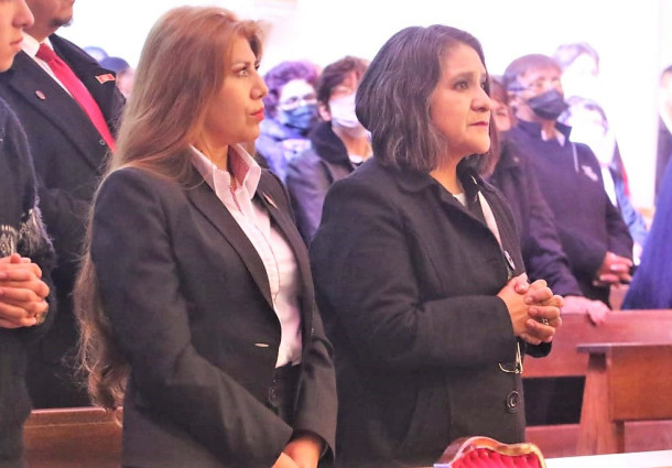 TSE: Presidenta en ejercicio asiste a los actos protocolares en homenaje a la efeméride departamental de Oruro