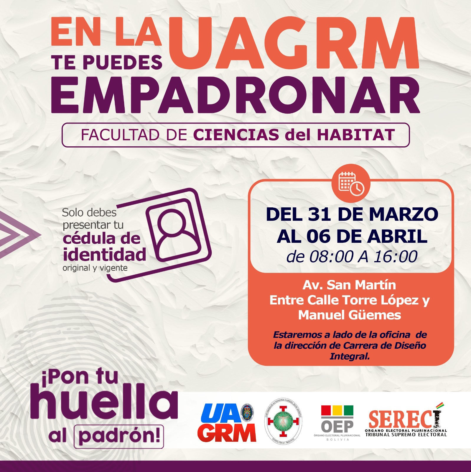 BANNER EMPADRONAMIENTO SCZ