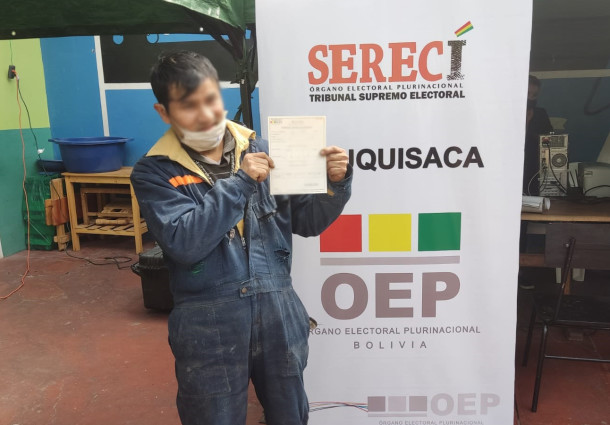 Serecí Chuquisaca atiende a 74 privados de libertad de la penitenciaría de San Roque, entre ellos a una persona con discapacidad