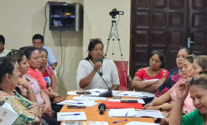 Mujeres lideresas en Beni participaron del diálogo sobre avances y desafíos en el ejercicio de sus derechos políticos