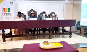 TED La Paz sortea la ubicación en la papeleta de sufragio de 43 candidatos al Consejo de Administración y Vigilancia de Cotel RL