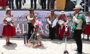 TED Oruro: GAIOC Salinas posesiona a Qulqi Kamachi Sara Poma Huarachi