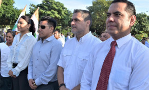 TED Santa Cruz: autoridades electorales rindieron homenaje al XL aniversario de la ciudadela Plan 3000