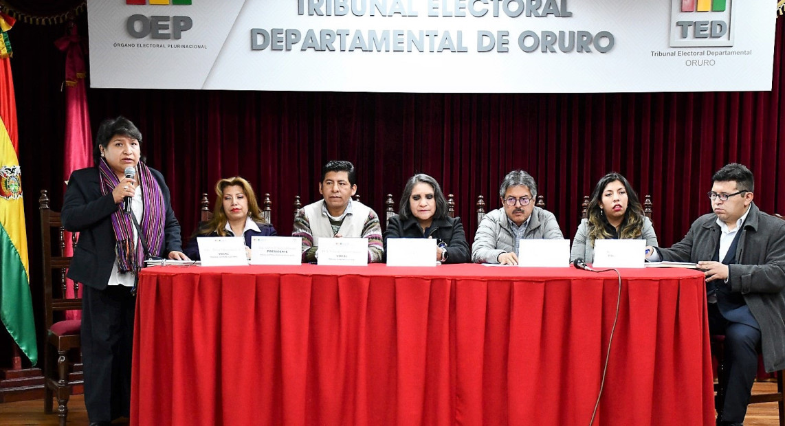 TED ORURO TSE PNUD BITACORA 03