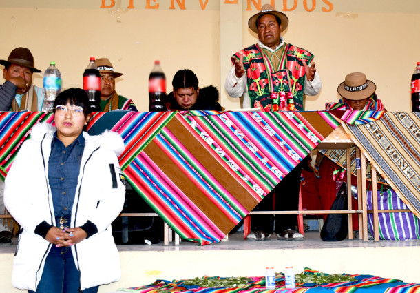 TED Oruro: la Unidad Territorial Descentralizada de Challacota Belén elige a una mujer como Qulqi Apnaqiri