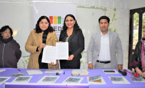 TED Santa Cruz y la Casa de la Mujer firman convenio para promover los derechos políticos de las mujeres